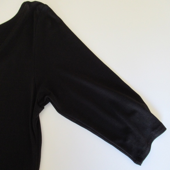 Elegant Silk Tunic Top with Sequin Glitz - Picture 5 of 8